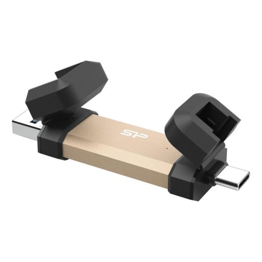 Memoria USB Silicon Power DS72 1TB USB 3.2 Gen 2 Oro