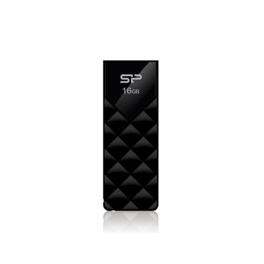 Pen USB Silicon Power Ultima U03 16 GB USB 2.0 preto deslizar