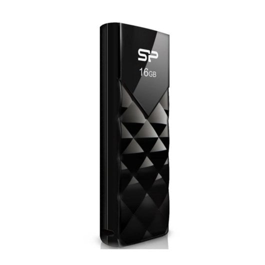 Pen USB Silicon Power Ultima U03 16 GB USB 2.0 preto deslizar