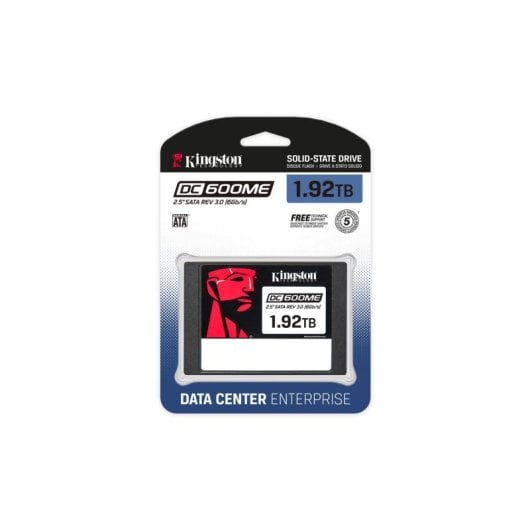 Disco Duro Kingston DC600ME 1,92TB SSD 2,5" SATA 6Gbps Encriptação AES PLP