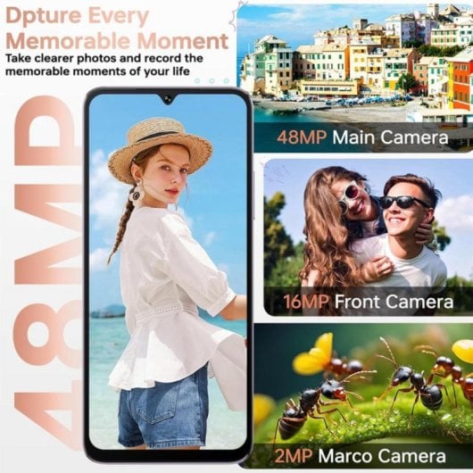 Cubot A40 4GB 256GB Dual SIM 6.88" Android 15 48MP