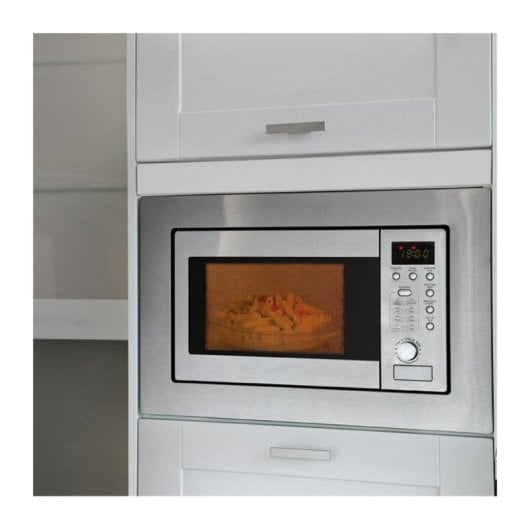 Microonde Bomann MWG 2215 EB 20L 800W Grill Acciaio Inox Programmi Automatici