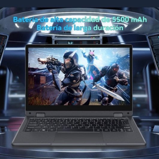 Portátil Vanwin R1166 11,6" Intel Pentium Gold 6500Y 8GB 256GB SSD Táctil 360° Windows 11 Pro