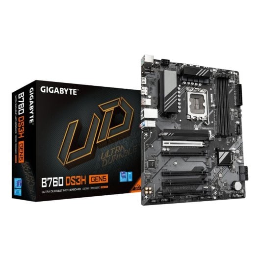 Carte mère Gigabyte B760 DS3H GEN5 Intel B760 LGA1700 DDR5 ATX PCIe 4.0 256GB M.2 RAID