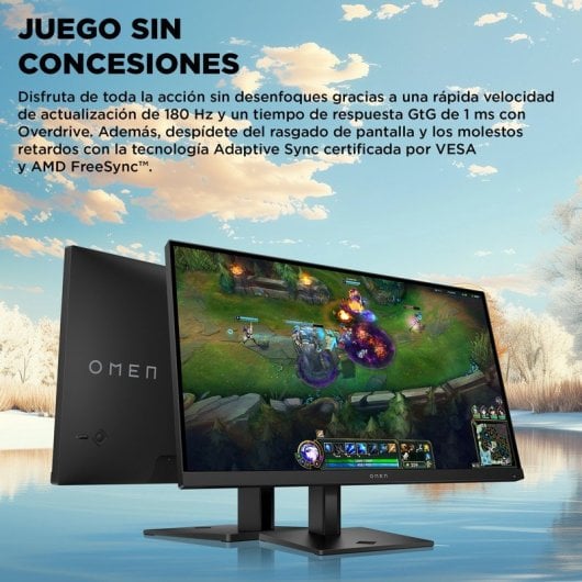 HP OMEN 27 G2 Monitor 27" FullHD 180Hz IPS HDR 1ms Preto