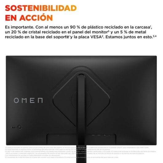 HP OMEN 27 G2 Monitor 27" FullHD 180Hz IPS HDR 1ms Preto