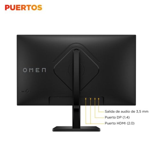 HP OMEN 27 G2 Monitor 27" FullHD 180Hz IPS HDR 1ms Preto
