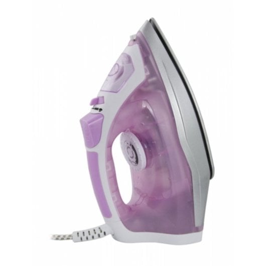 Ferro a vapor Esperanza EHI004 base cerâmica 2400 W cabo 1,5 m púrpura branco
