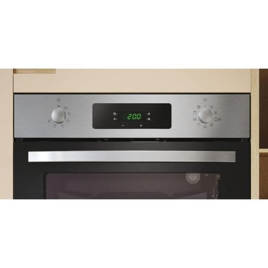 Horno eléctrico Candy FCID X676 65L Inox pirolítico con vapor y display táctil