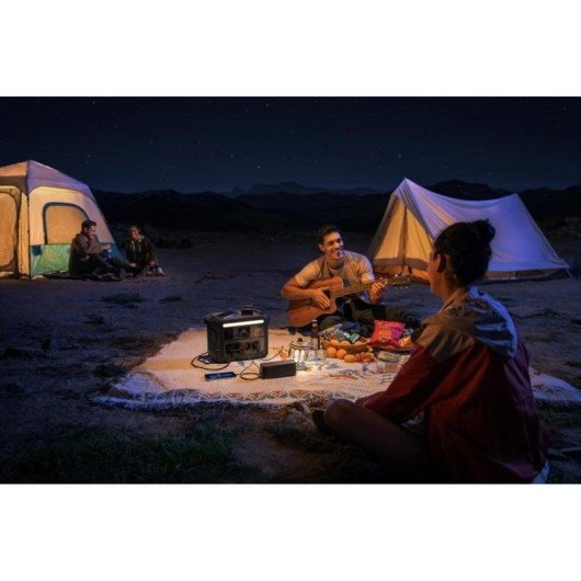 Estação de energia Anker SOLIX C1000X 1056Wh 4 portas AC 4 portas USB Bateria LiFePO4 Carregador solar Wi-Fi LCD