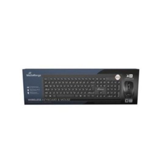Teclado + rato de membrana Mediarange MROS104-ES Layout ES wireless recarregável