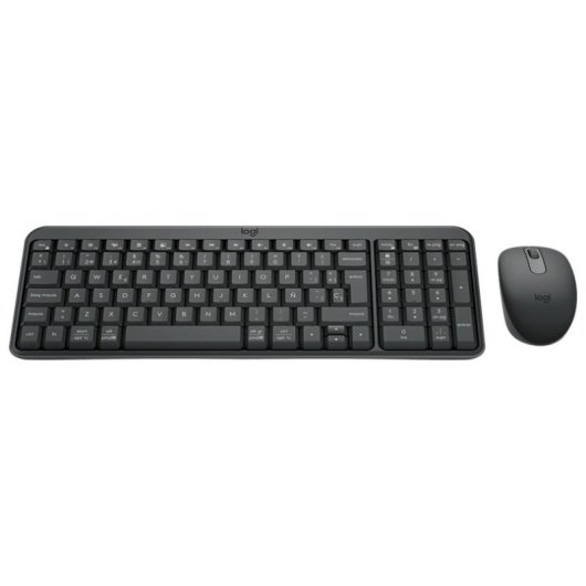 Tastiera + mouse a membrana Logitech MK250 Layout ES Bluetooth compatto