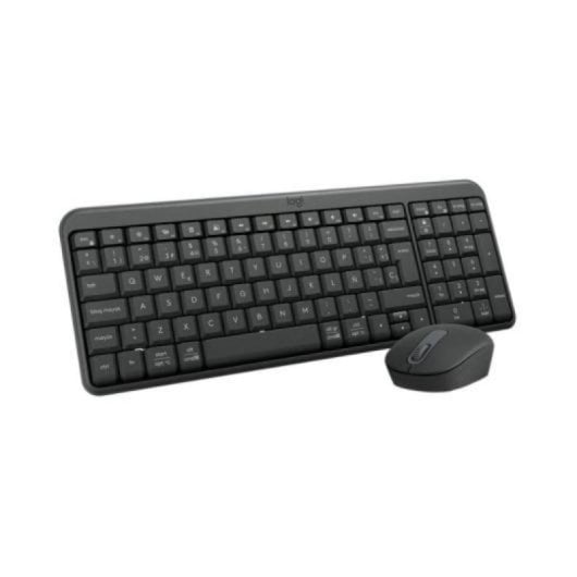Logitech MK250 Conjunto de Teclado Membrana Compacto e Rato Ótico Sem Fios Bluetooth (ES)