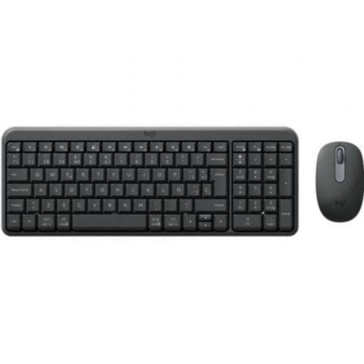 Logitech MK250 Conjunto de Teclado Membrana Compacto e Rato Ótico Sem Fios Bluetooth (ES)