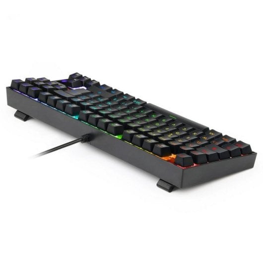 Teclado mecánico Redragon K552P-KR-FR AZERTY FR RGB TKL 88 teclas