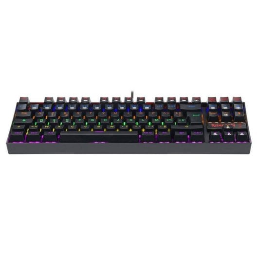 Teclado mecánico Redragon K552 TKL AZERTY FR retroiluminado arcoíris