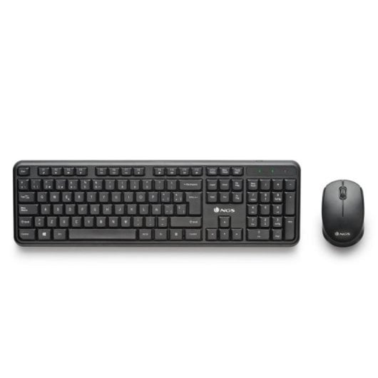 Teclado de membrana NGS Harmony Kit Layout ES sem fio teclas multimédia
