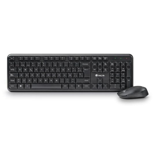 Teclado de membrana NGS Harmony Kit Layout ES sem fio teclas multimédia