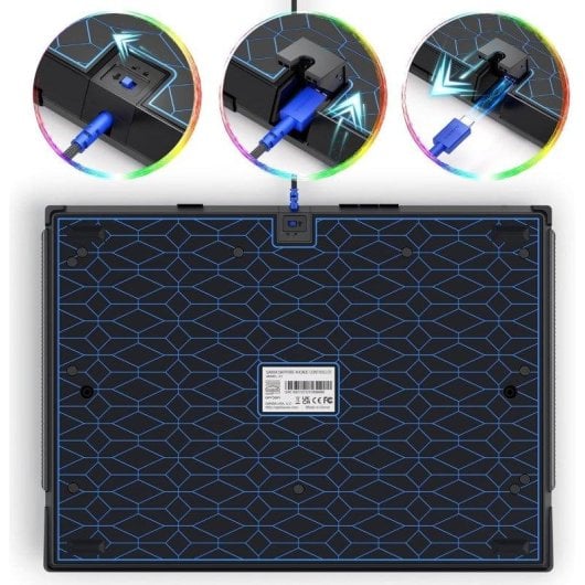 Qanba Sapphire Arcade Stick Leverless 18 Botones Personalizables PS5 PS4 PC