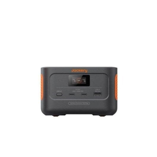 Station d’énergie Jackery Explorer 100 Plus 99,2Wh 3 ports USB Batterie LiFePO4 Écran LCD Recharge solaire