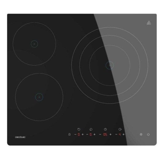 Cecotec Bolero Squad V 3001 Max Glaskeramik-Kochfeld 3 Zonen 2700 W Touch