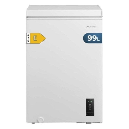Congelatore Cecotec Bolero CoolMarket Chest 99P 99L Dual UltraContact White