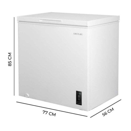 Congelatore Cecotec Bolero CoolMarket Chest 198P White E Dual Function 198L LED
