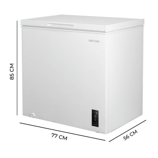 Congelatore Cecotec Bolero CoolMarket Chest 198P White E Dual Function 198L LED