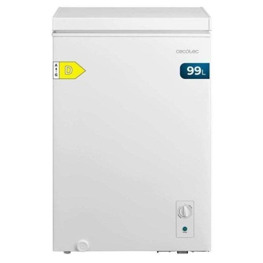 Congelador Cecotec Bolero CoolMarket Chest 99M Dual 99L Ultra Silencioso