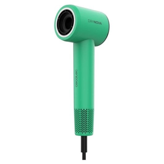 Secador de Cabelo Iónico Cecotec DryNova Green Leaf 1600W 4 Temperaturas 2 Velocidades Motor Brushless Compacto com Difusor e Concentrador Verde