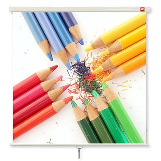 Pantalla de proyección Avtek International Wall 200 manual 200x200cm 16:10 blanca
