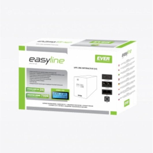 Sai Ever 1200VA Batería Plomo Ácido 11 Minutos AVR USB LCD