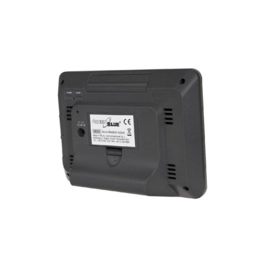 Stazione meteo Greenblue 46004 display LCD igrometro termometro barometro nero