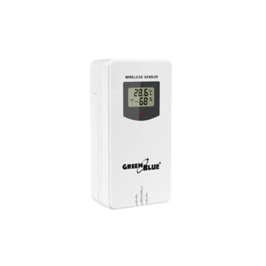Stazione Meteo Greenblue 51193 LCD Nero-Bianco Sensore Esterno