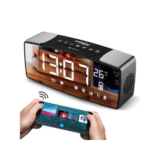 Radio sveglia Greenblue 62917 Bluetooth Display Digital FM Termometro