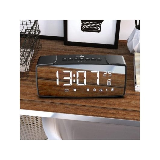 Radio sveglia Greenblue 62917 Bluetooth Display Digital FM Termometro