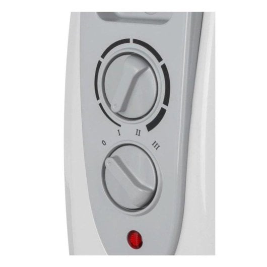 Radiateur à Huile Noveen OH11 2500W 11 Éléments Roulettes et Poignée