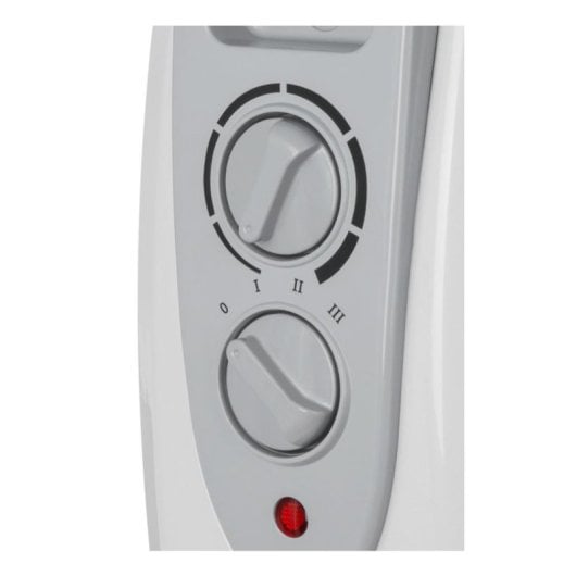 Radiador Eléctrico Noveen OH11 2500W grande con control mecánico y ruedas giratorias