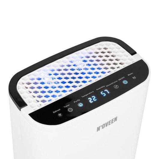 Deshumidificador Noveen DH350 Compacto 2.5L 70W Temporizador Display