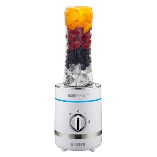 Batidora de vaso Noveen SB1100 X-LINE 0,6 L 300 W Blanco función picahielos