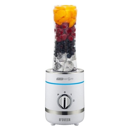 Batidora de vaso Noveen SB1100 X-LINE 0,6 L 300 W Blanco función picahielos
