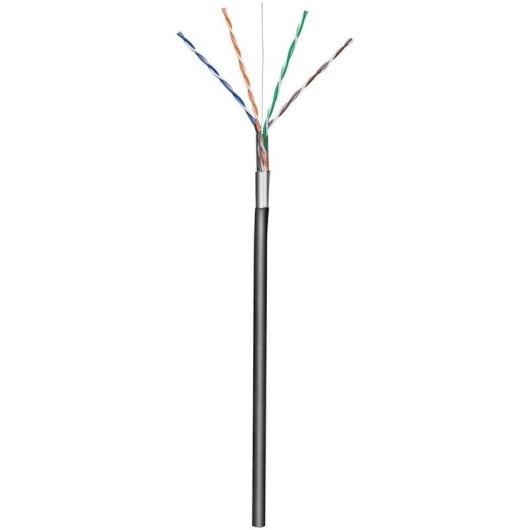 Techly ITP8-RIS-0305LO Cabo de Rede Cat5e F/UTP (FTP) 305 m Preto