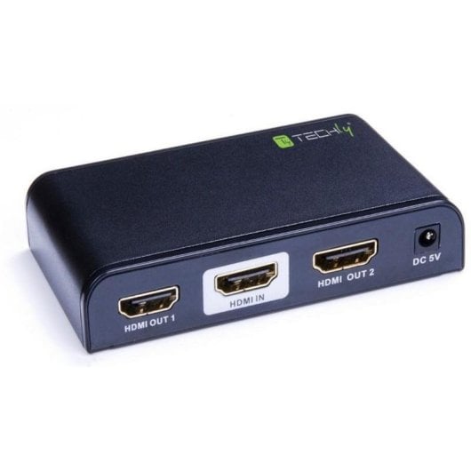 Techly IDATA HDMI2-4K2 Splitter HDMI 2x HDMI Preto