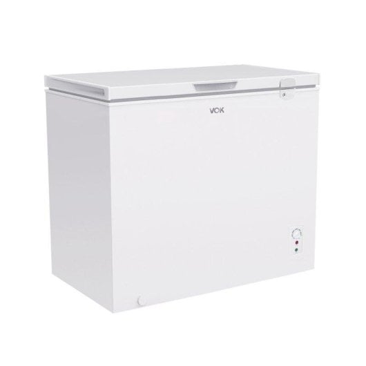Congelador Horizontal VOK EVF-291CDEW 291L Dual LED Silencioso
