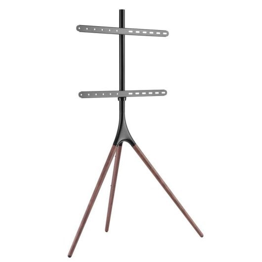 Suporte de chão Techly ICA-TR18SAM para TV 45"-65" até 32 kg, Nogueira