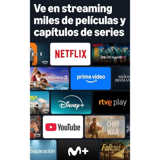 Lecteur multimédia Amazon Fire TV Stick 4K Plus Quad-Core Wi-Fi 6 Alexa 8GB