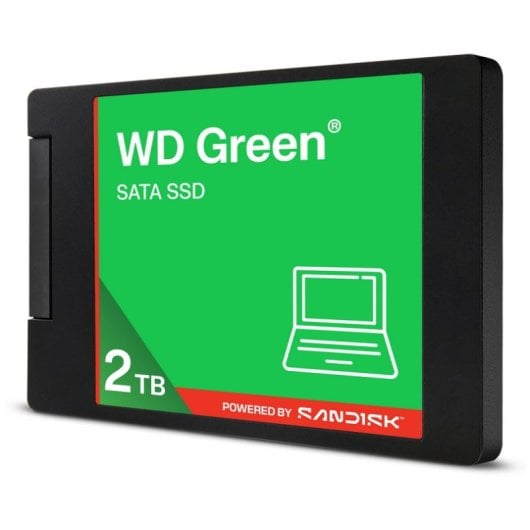 Disco Duro Western Digital WDS100T5G0A 2TB SSD 2.5" 545 MB/s SATA III