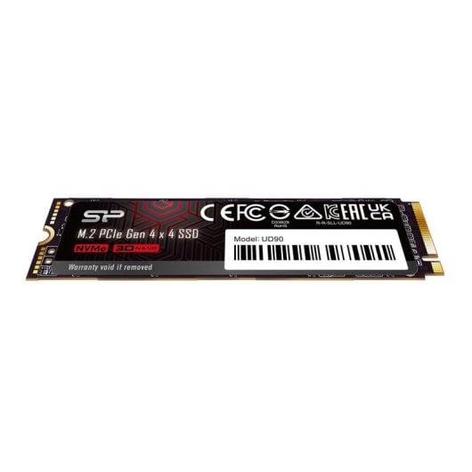 Disco Duro Silicon Power UD90 4TB M.2 SSD 5000MB/s PCIe 4.0 NVMe 3D NAND