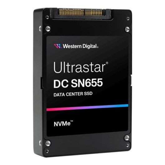 Disque dur Western Digital Ultrastar DC SN655 15,3TB SSD U.3 6800MB/s Cryptage matériel