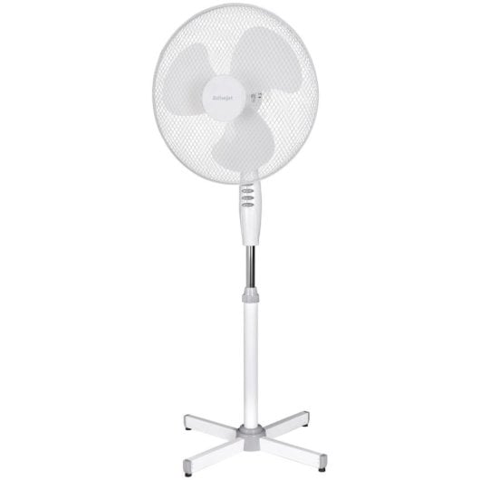 Activejet Regular WSR-40B Ventoinha de Lâminas 43 cm Piso Cinzento/Prata/Branco